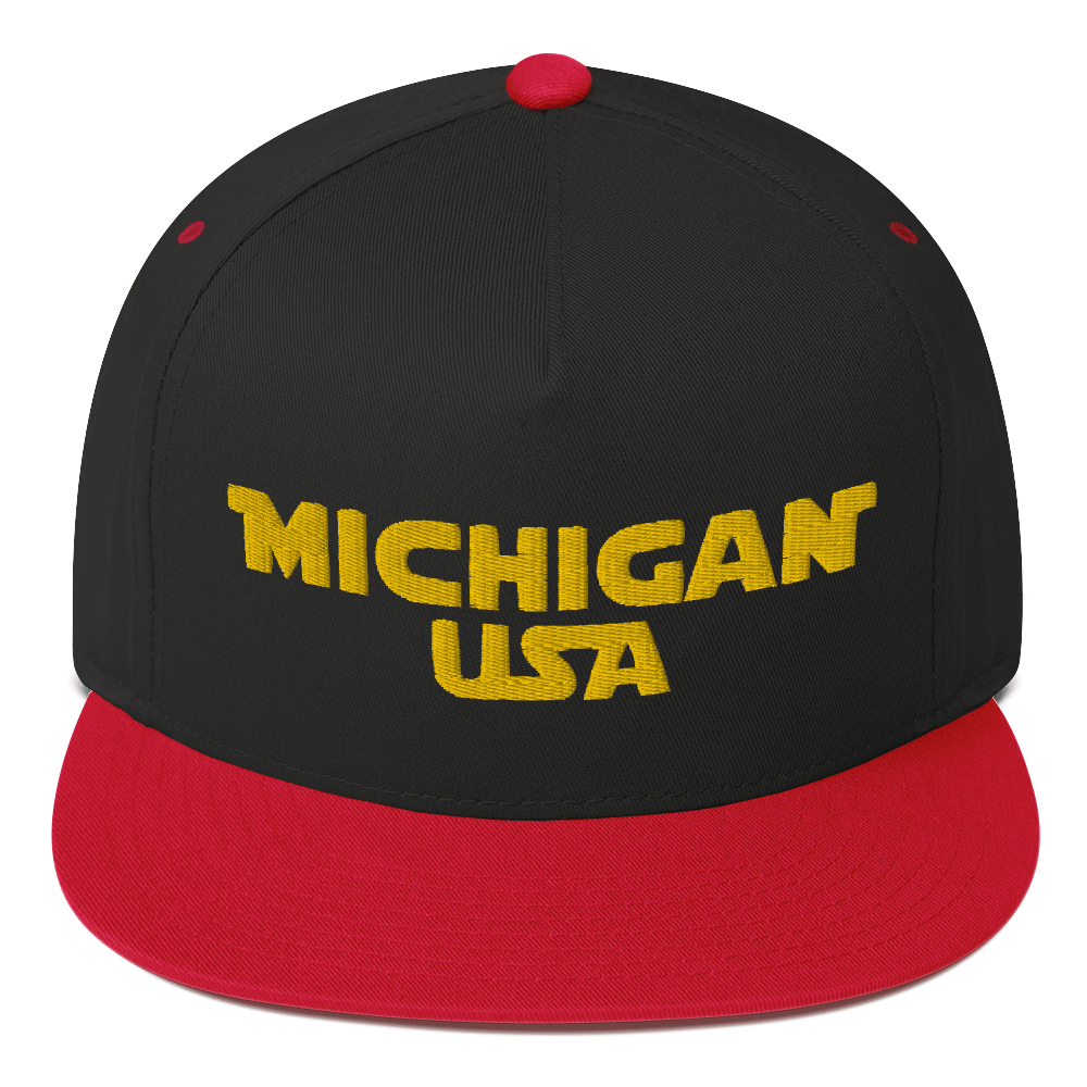 'Michigan USA' Flat Bill Snapback (Epic Sci-Fi Parody)