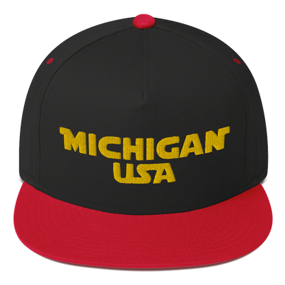 'Michigan USA' Flat Bill Snapback (Epic Sci-Fi Parody)