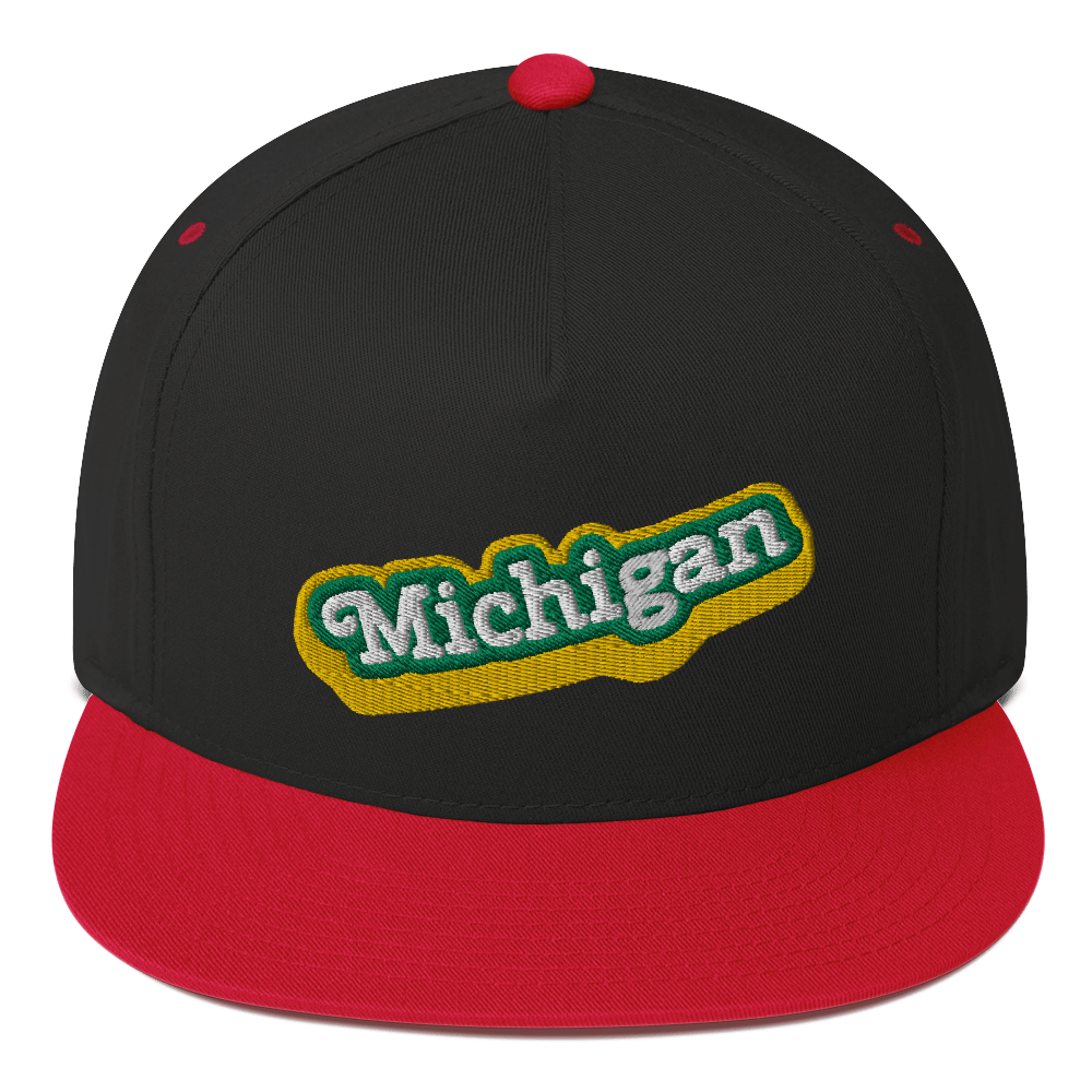 'Michigan' Flat Bill Snapback (Ginger Sodapop Parody)