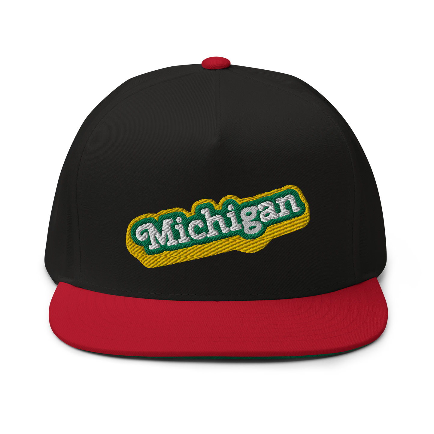 'Michigan' Flat Bill Snapback (Ginger Sodapop Parody)