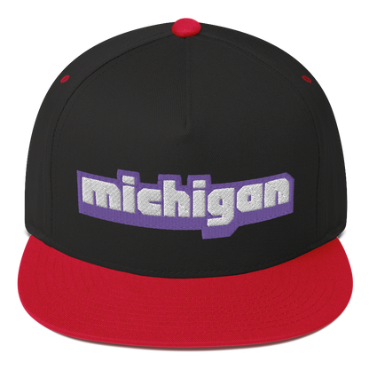 'Michigan' Flat Bill Snapback (Livestreaming Parody)