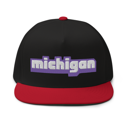 'Michigan' Flat Bill Snapback (Livestreaming Parody)