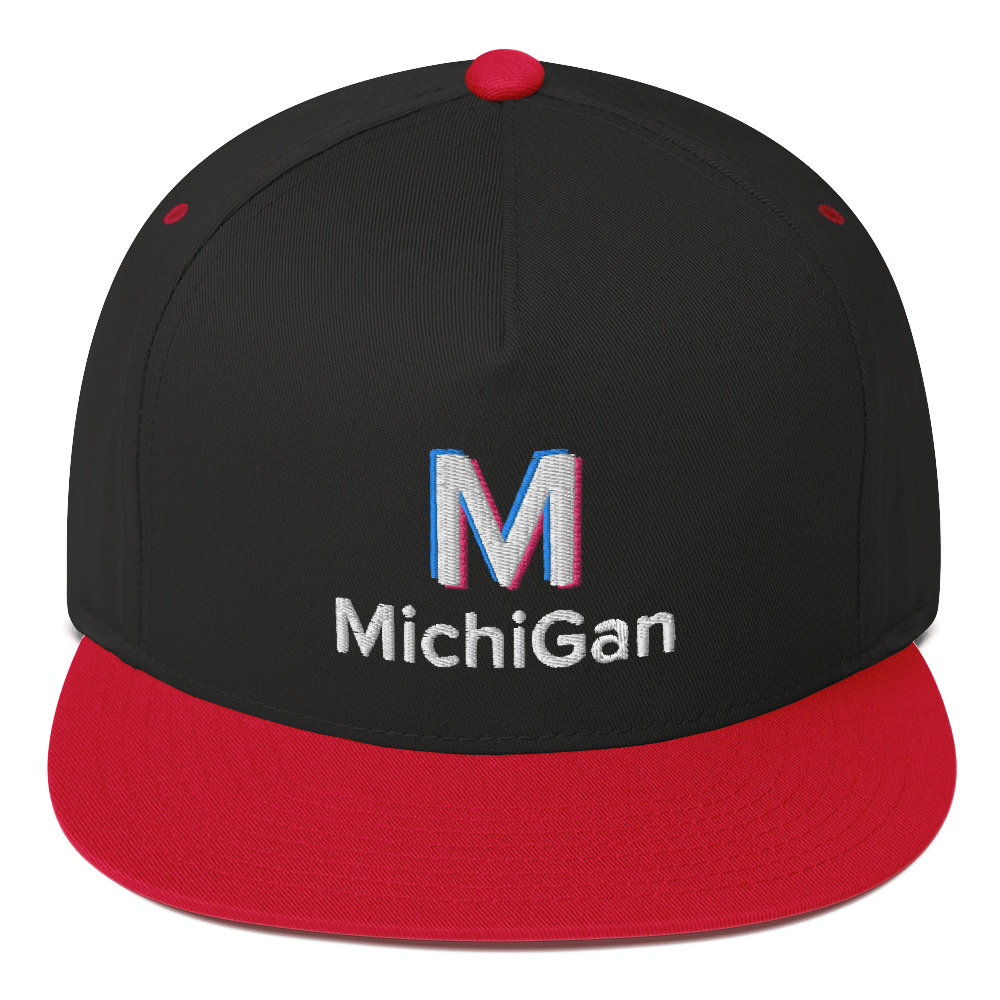 'Michigan' Flat Bill Snapback (Social Media Parody)