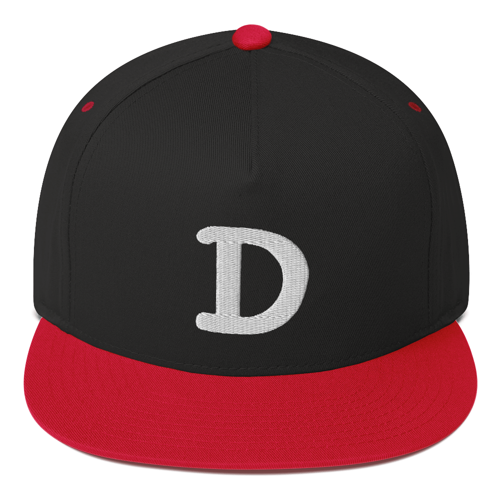 Detroit 'Old French D' Flat Bill Snapback