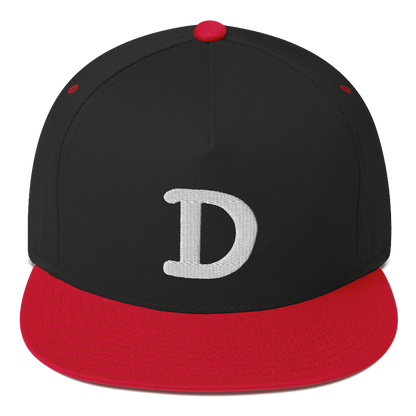 Detroit 'Old French D' Flat Bill Snapback