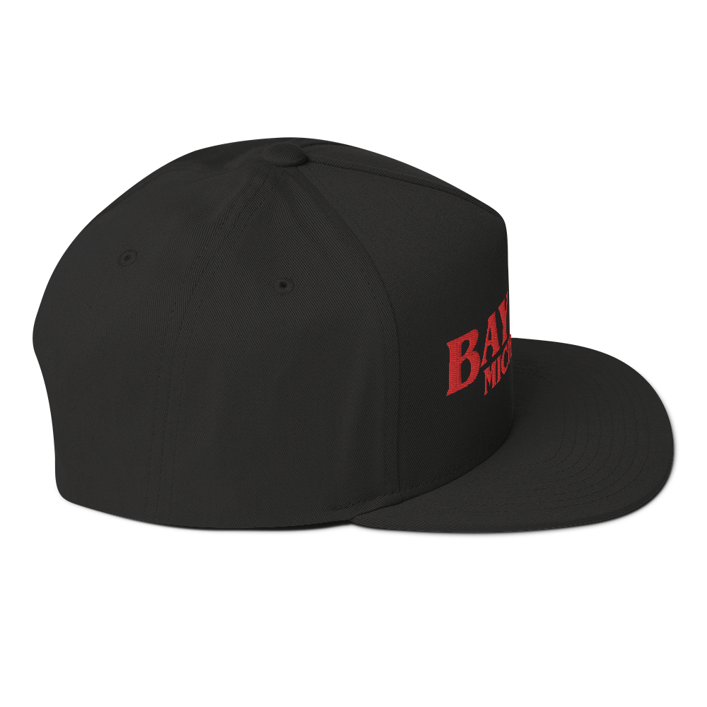 'Bay City Michigan' Flat Bill Snapback (1980s Drama Parody)