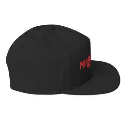 'Marquette Michigan' Flat Bill Snapback (1980s Drama Parody)