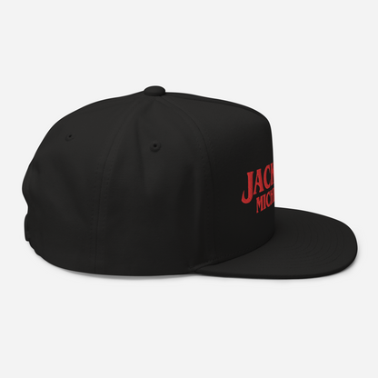 'Jackson Michigan' Flat Bill Snapback (1980s Drama Parody)