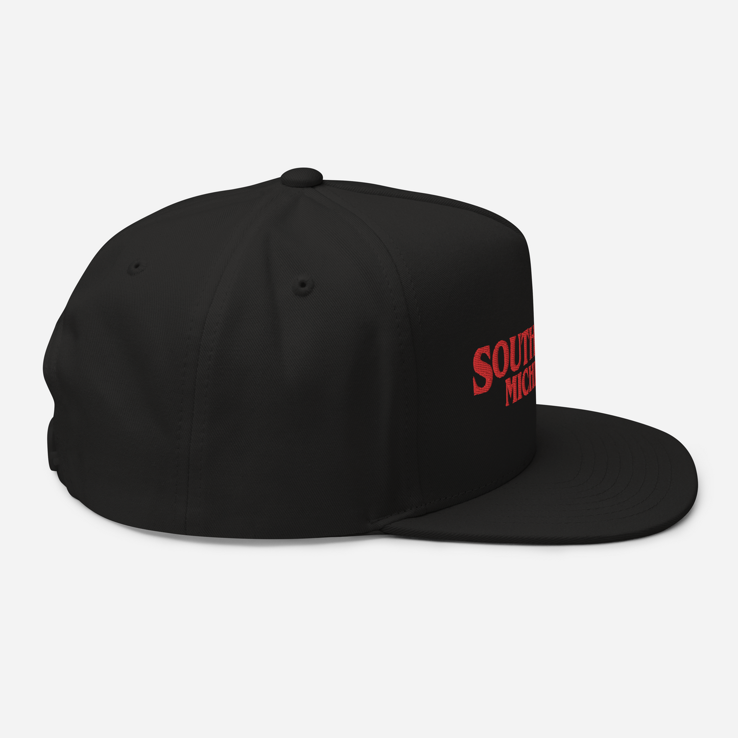 'Southfield Michigan' Flat Bill Snapback (1980s Drama Parody)