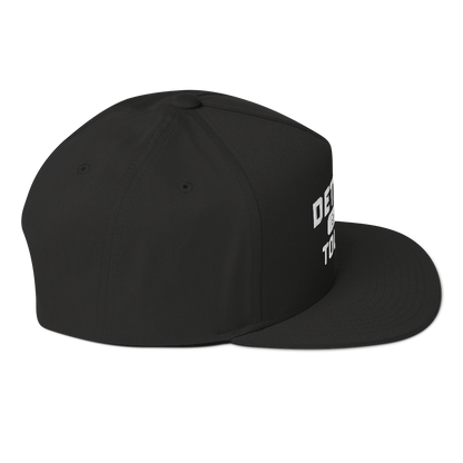 'Built Detroit Tough' Flat Bill Snapback