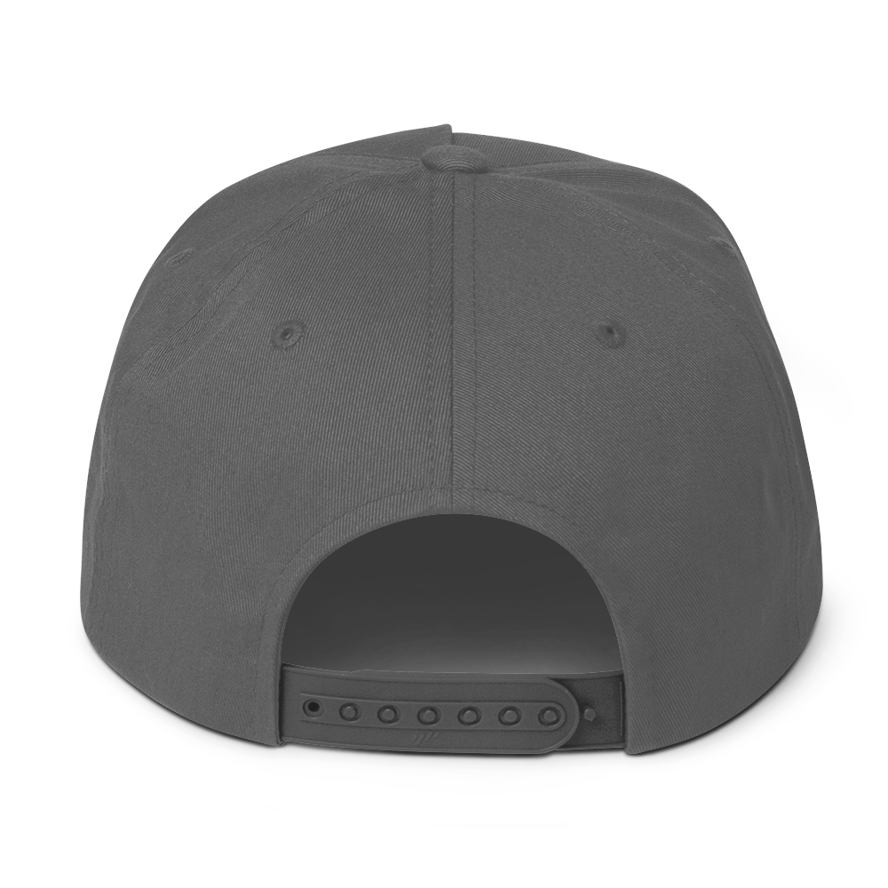 Detroit 'Old French D' Flat Bill Snapback | Azure Embroidery