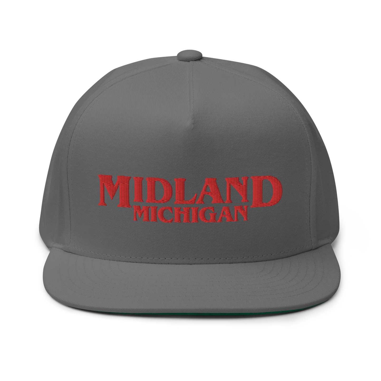 'Midland Michigan' Flat Bill Snapback (1980s Drama Parody)