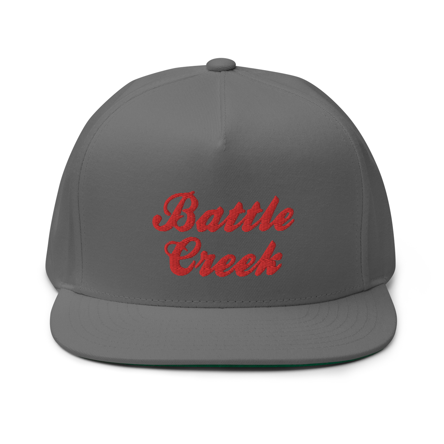 'Battle Creek' Flat Bill Snapback (Cereal Conglomerate Parody)