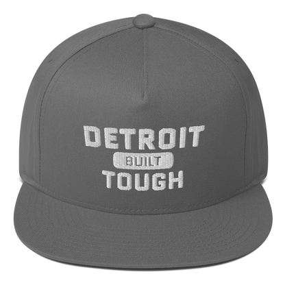 'Built Detroit Tough' Flat Bill Snapback