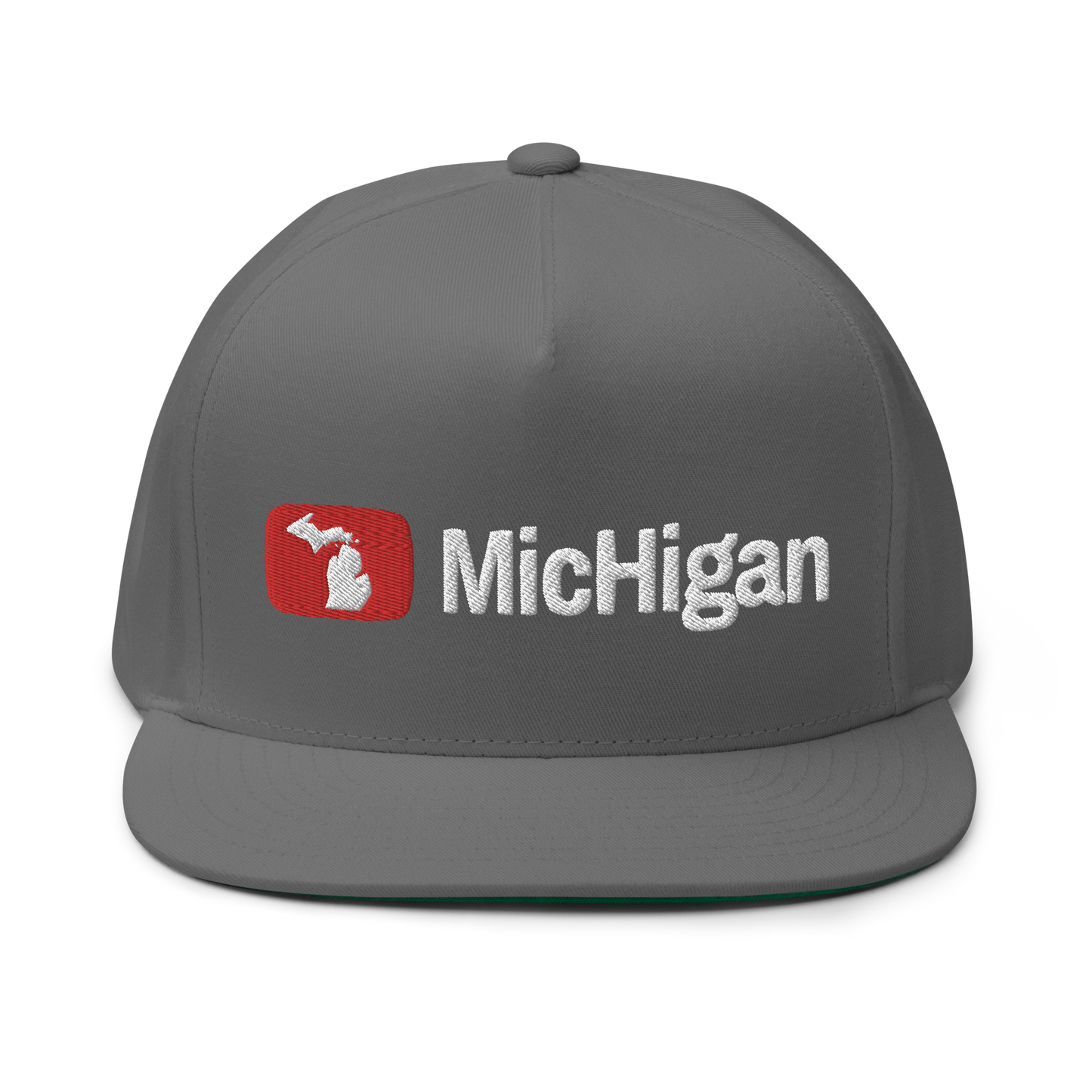 'Michigan' Flat Bill Snapback (Video Sharing Parody)