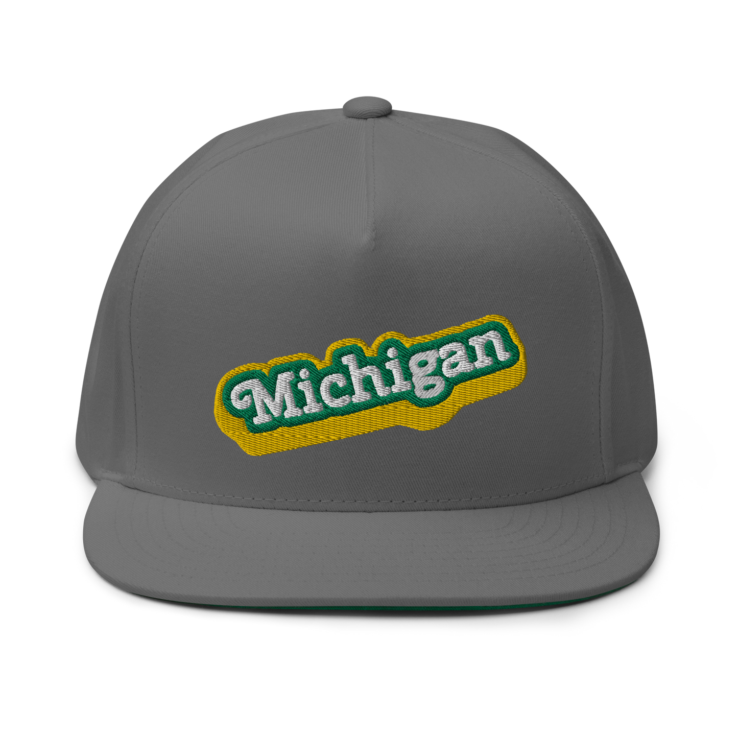 'Michigan' Flat Bill Snapback (Ginger Sodapop Parody)