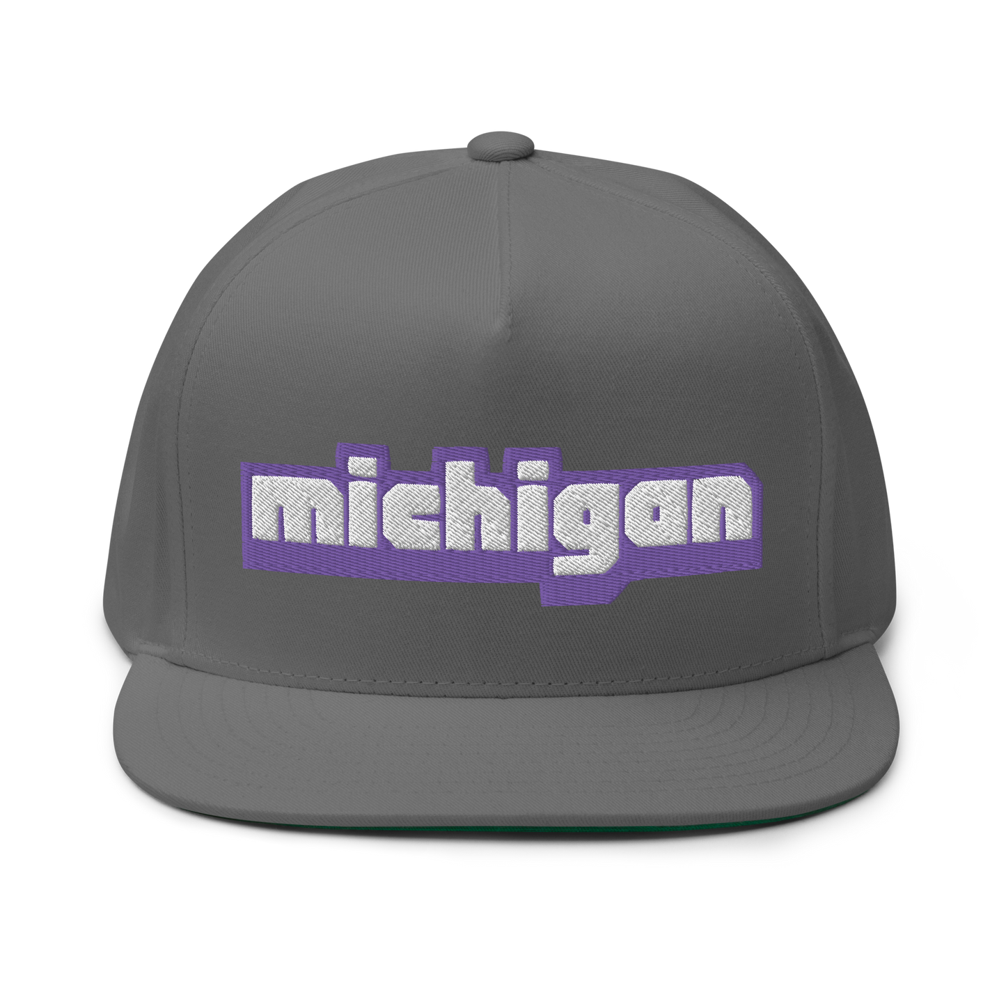 'Michigan' Flat Bill Snapback (Livestreaming Parody)