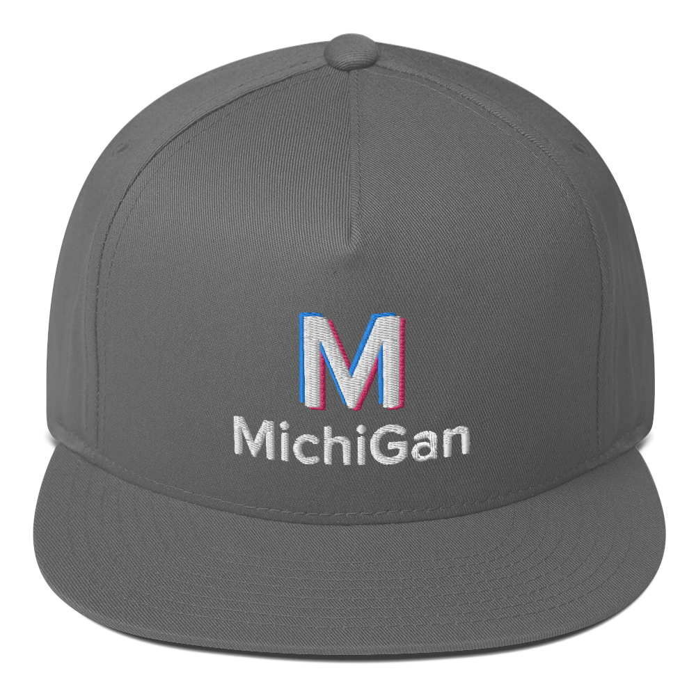 'Michigan' Flat Bill Snapback (Social Media Parody)