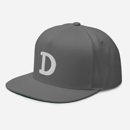 Detroit 'Old French D' Flat Bill Snapback