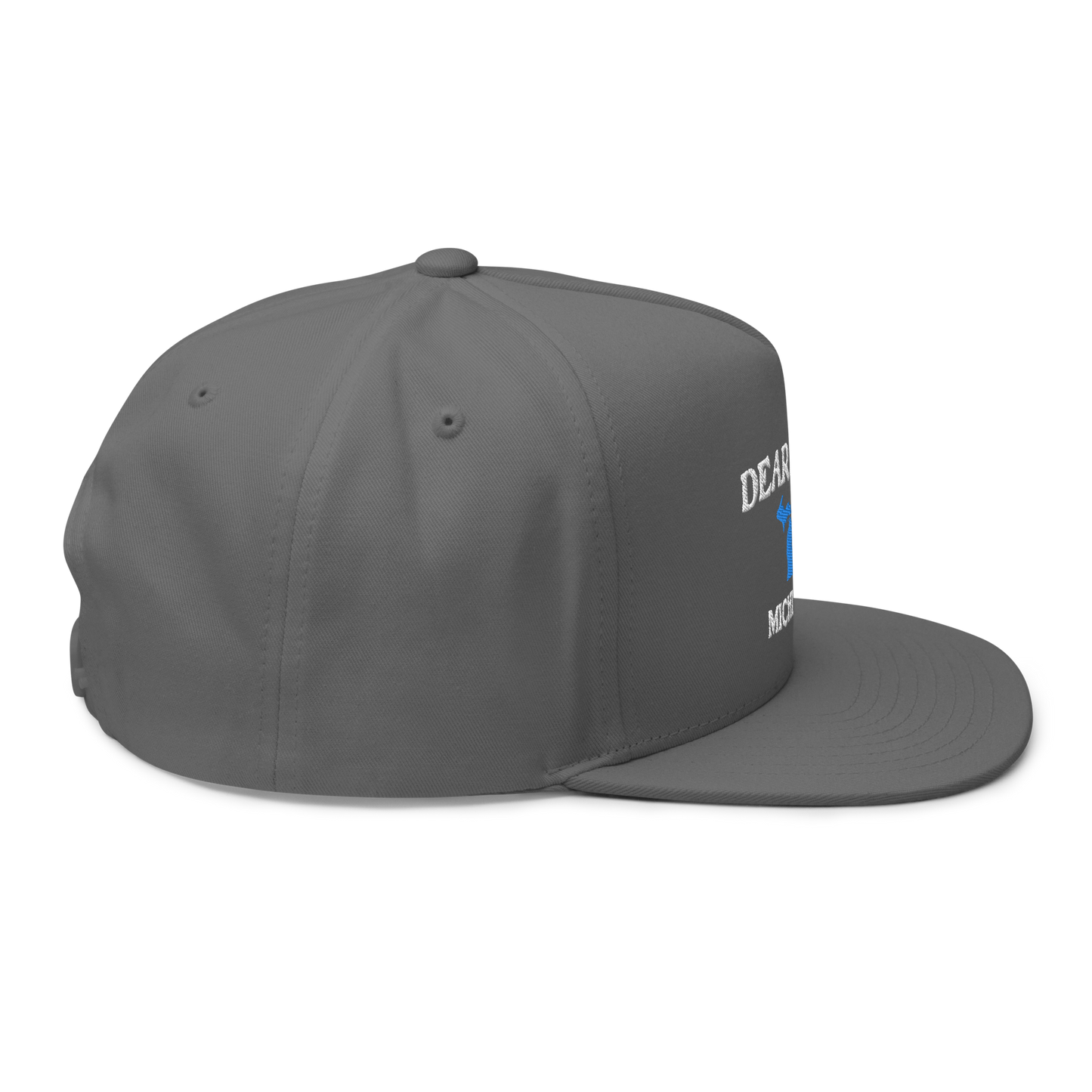 'Dearborn Michigan' Flat Bill Snapback (w/ Michigan Outline)