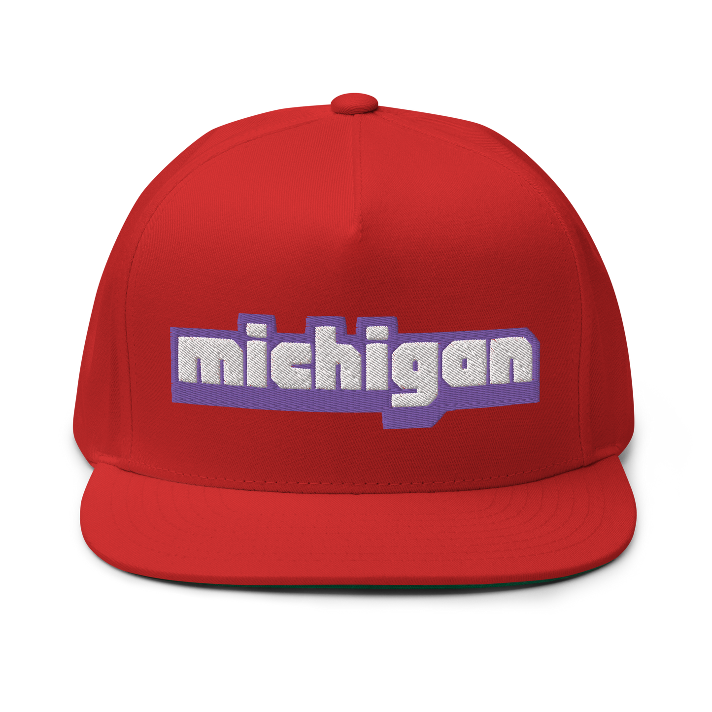 'Michigan' Flat Bill Snapback (Livestreaming Parody)