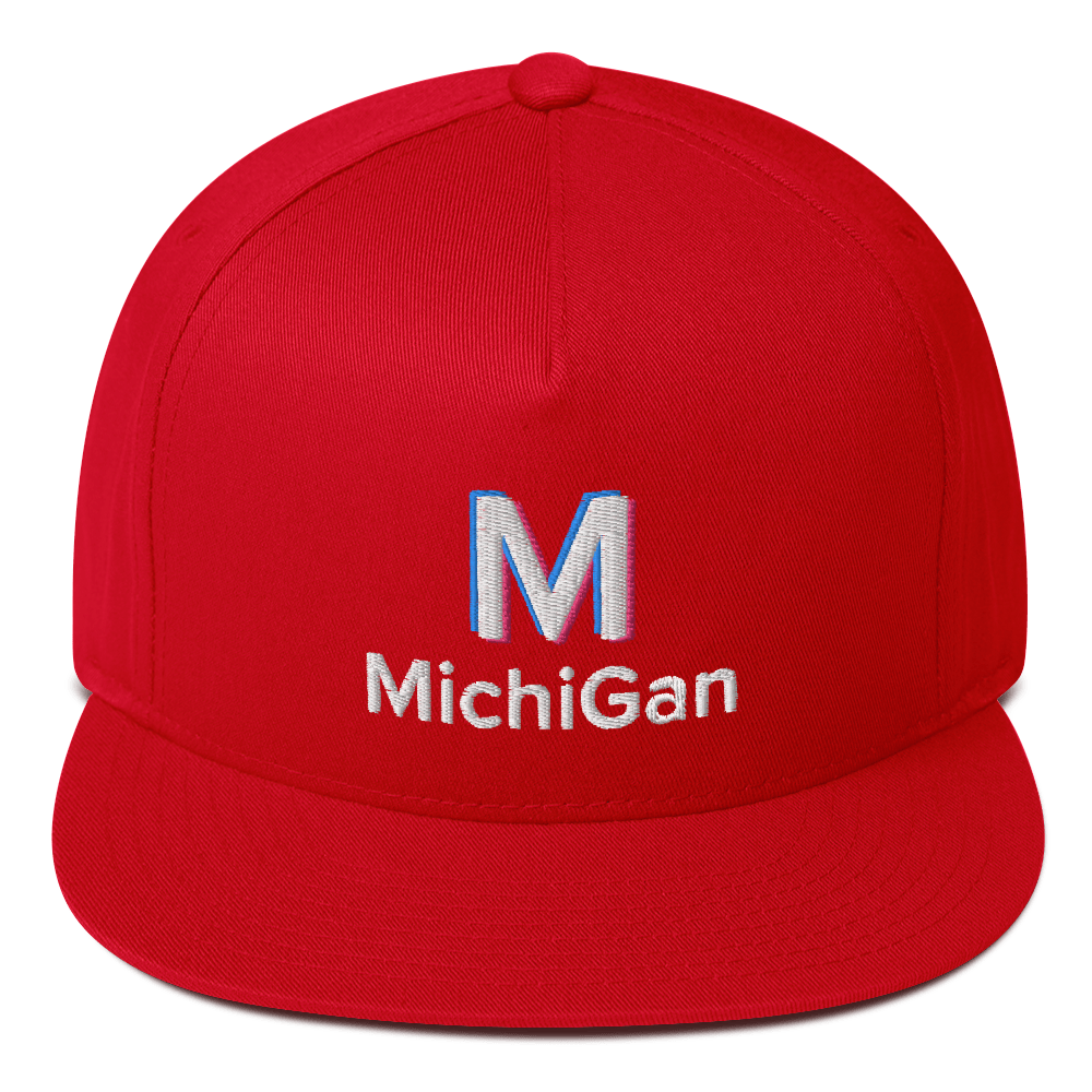 'Michigan' Flat Bill Snapback (Social Media Parody)