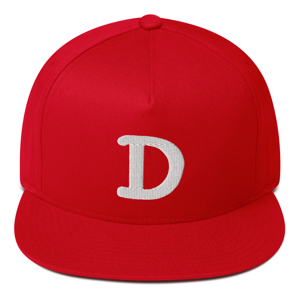 Detroit 'Old French D' Flat Bill Snapback