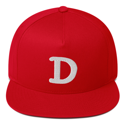 Detroit 'Old French D' Flat Bill Snapback