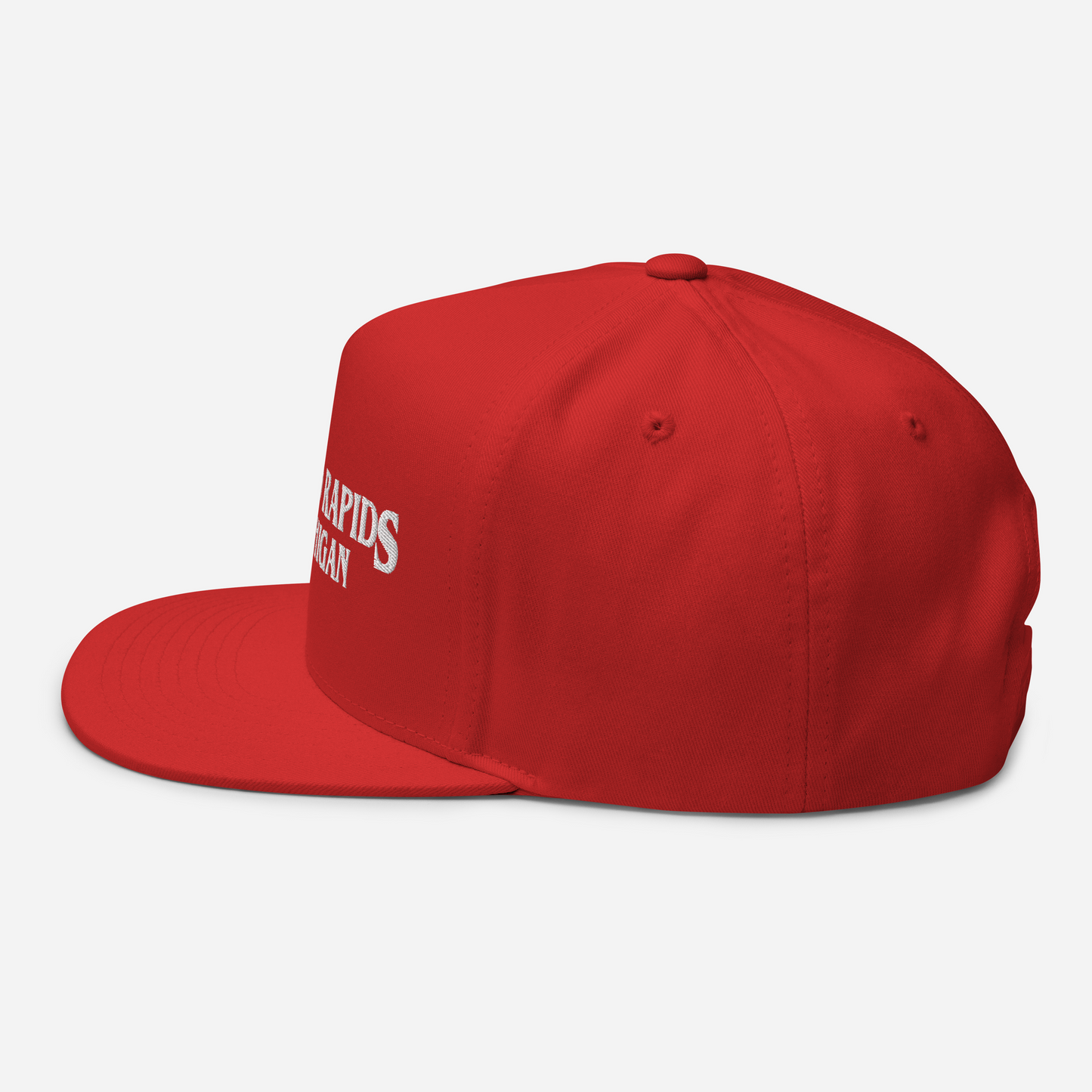 'Grand Rapids Michigan' Flat Bill Snapback (1980s Drama Parody)