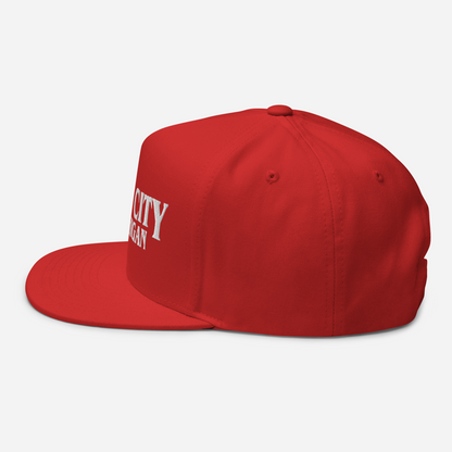 'Bay City Michigan' Flat Bill Snapback (1980s Drama Parody)