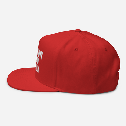 'Built Detroit Tough' Flat Bill Snapback