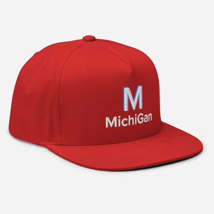 'Michigan' Flat Bill Snapback (Social Media Parody)