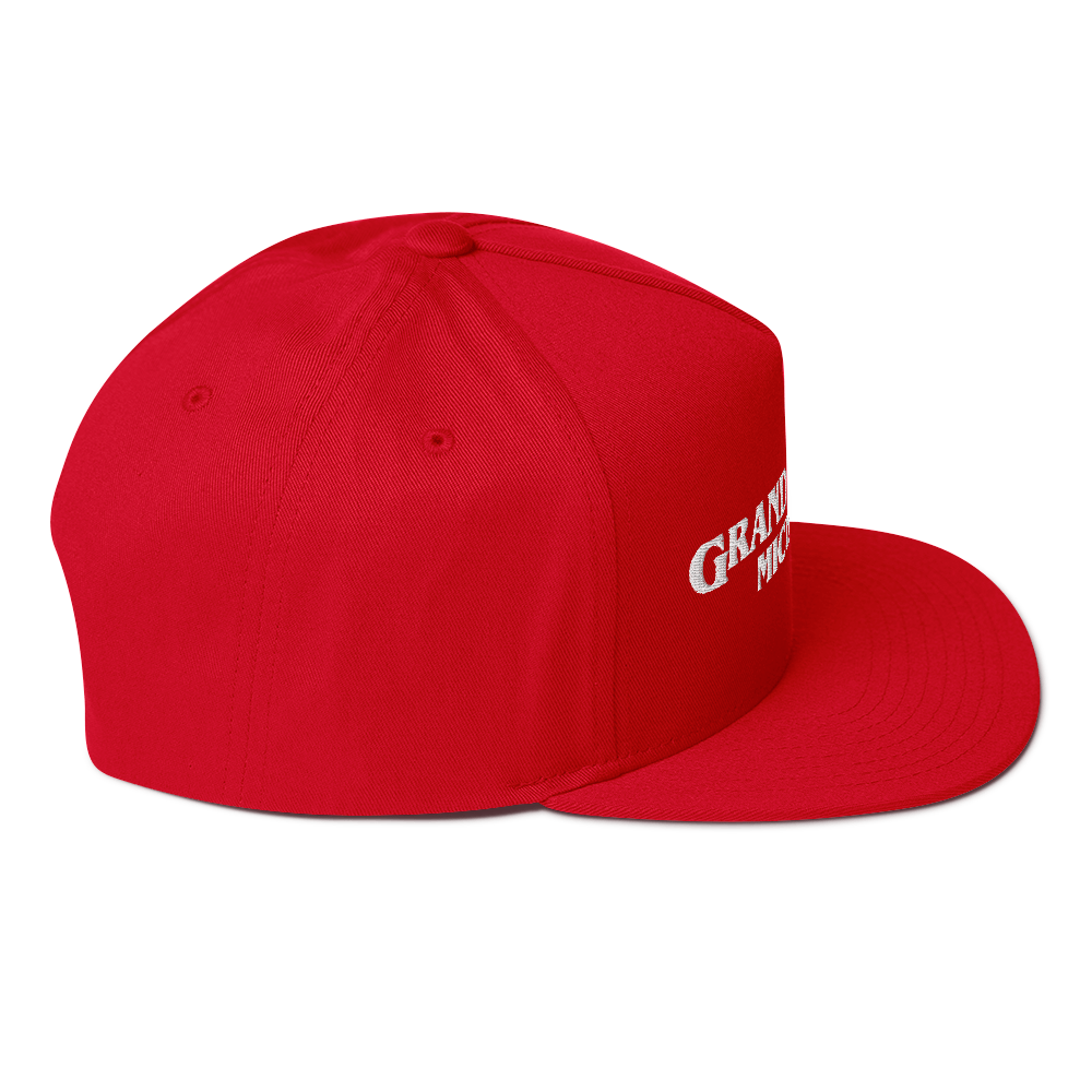 'Grand Rapids Michigan' Flat Bill Snapback (1980s Drama Parody)