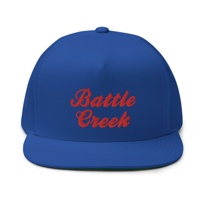 'Battle Creek' Flat Bill Snapback (Cereal Conglomerate Parody)