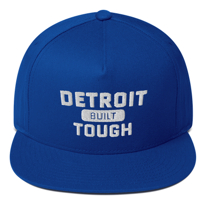 'Built Detroit Tough' Flat Bill Snapback