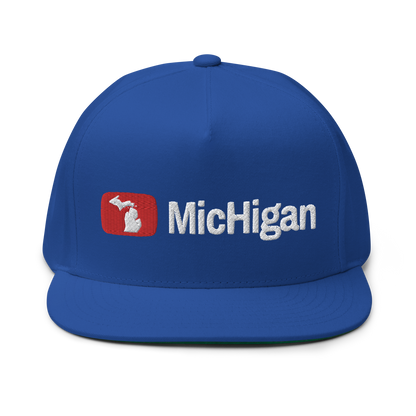 'Michigan' Flat Bill Snapback (Video Sharing Parody)