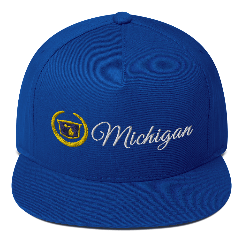 'Michigan' Flat Bill Snapback (Luxury Vehicle Parody)