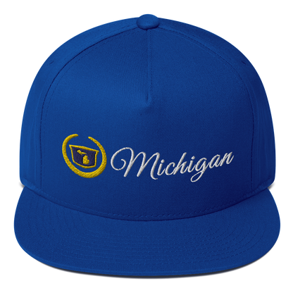 'Michigan' Flat Bill Snapback (Luxury Vehicle Parody)