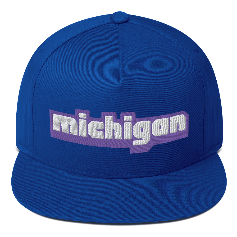 'Michigan' Flat Bill Snapback (Livestreaming Parody)