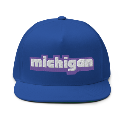 'Michigan' Flat Bill Snapback (Livestreaming Parody)