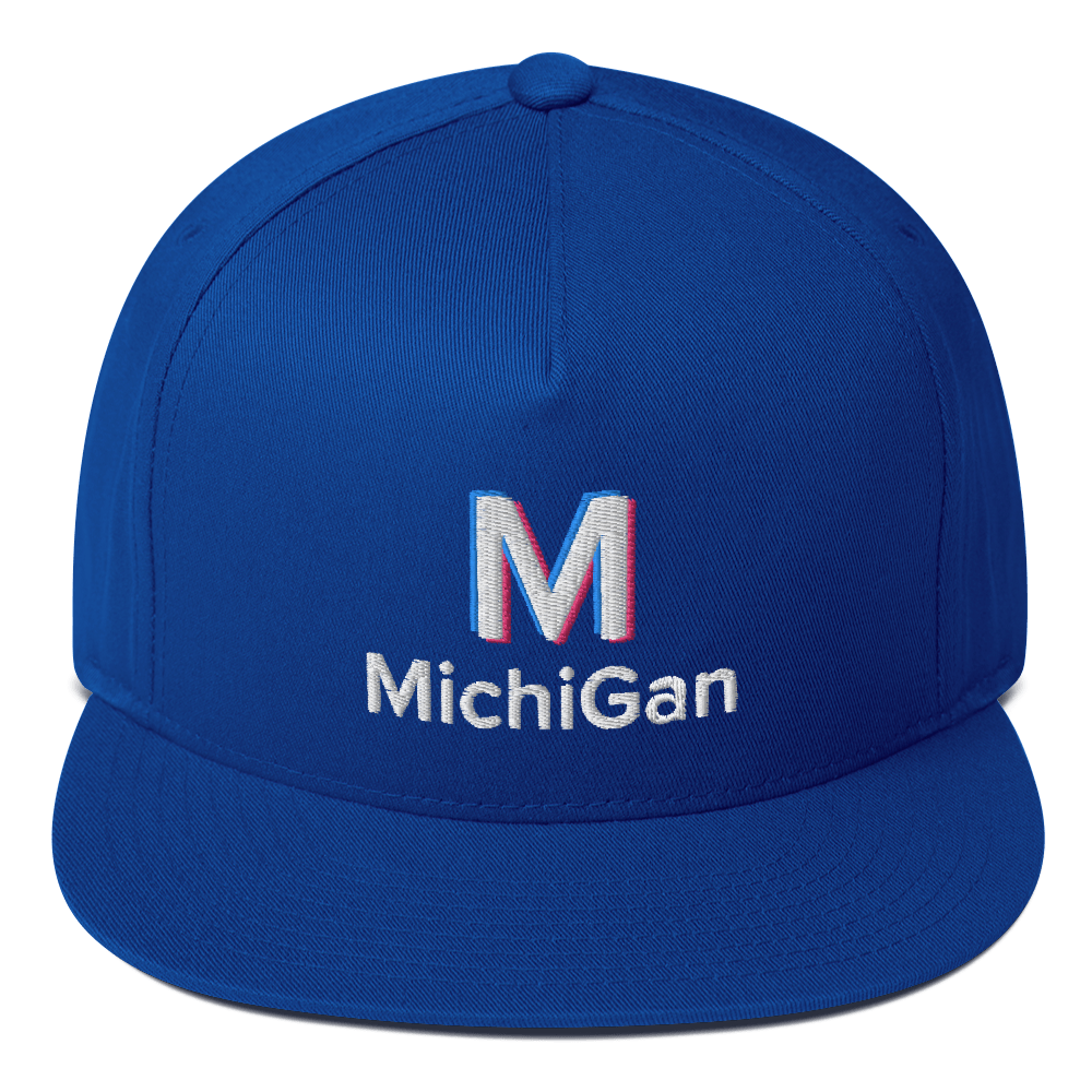 'Michigan' Flat Bill Snapback (Social Media Parody)