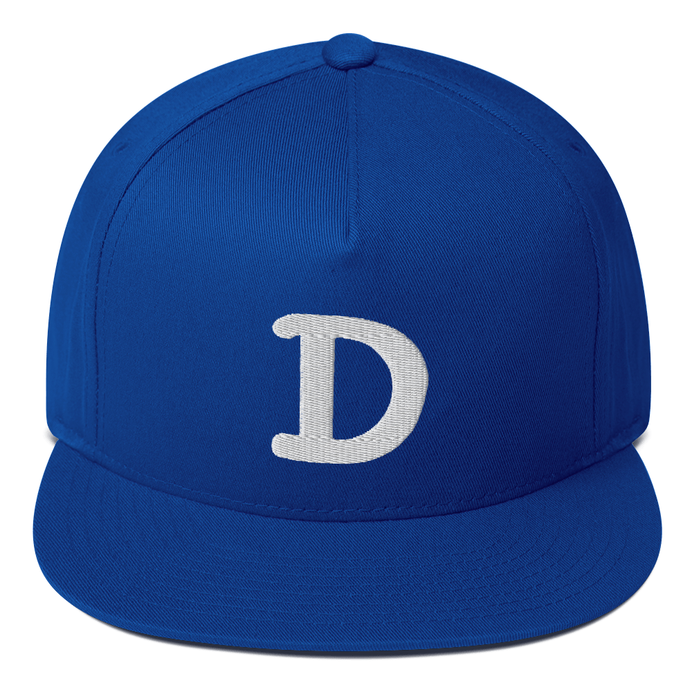 Detroit 'Old French D' Flat Bill Snapback