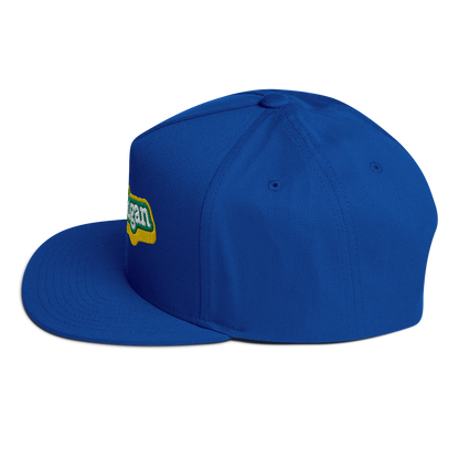 'Michigan' Flat Bill Snapback (Ginger Sodapop Parody)