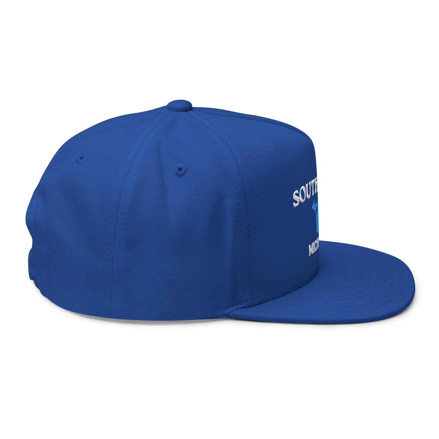 'Southfield Michigan' Flat Bill Snapback (w/ Michigan Outline)