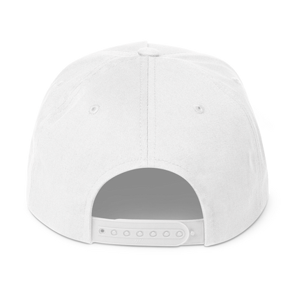 'Grand Rapids Michigan' Flat Bill Snapback Cap (w/ Michigan Outline)