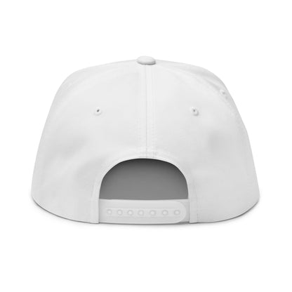 'Battle Creek Michigan' Flat Bill Snapback (w/ Michigan Outline)