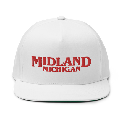 'Midland Michigan' Flat Bill Snapback (1980s Drama Parody)