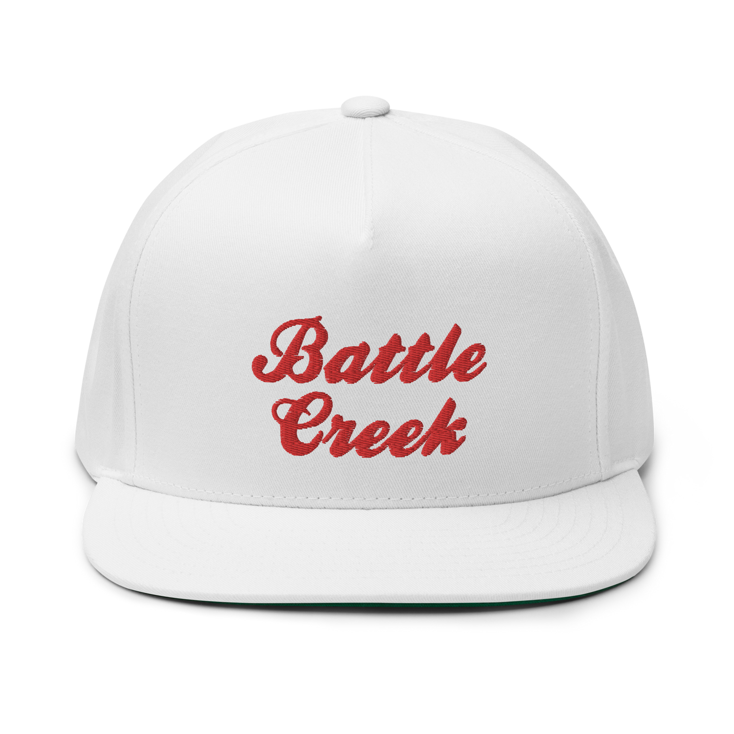 'Battle Creek' Flat Bill Snapback (Cereal Conglomerate Parody)