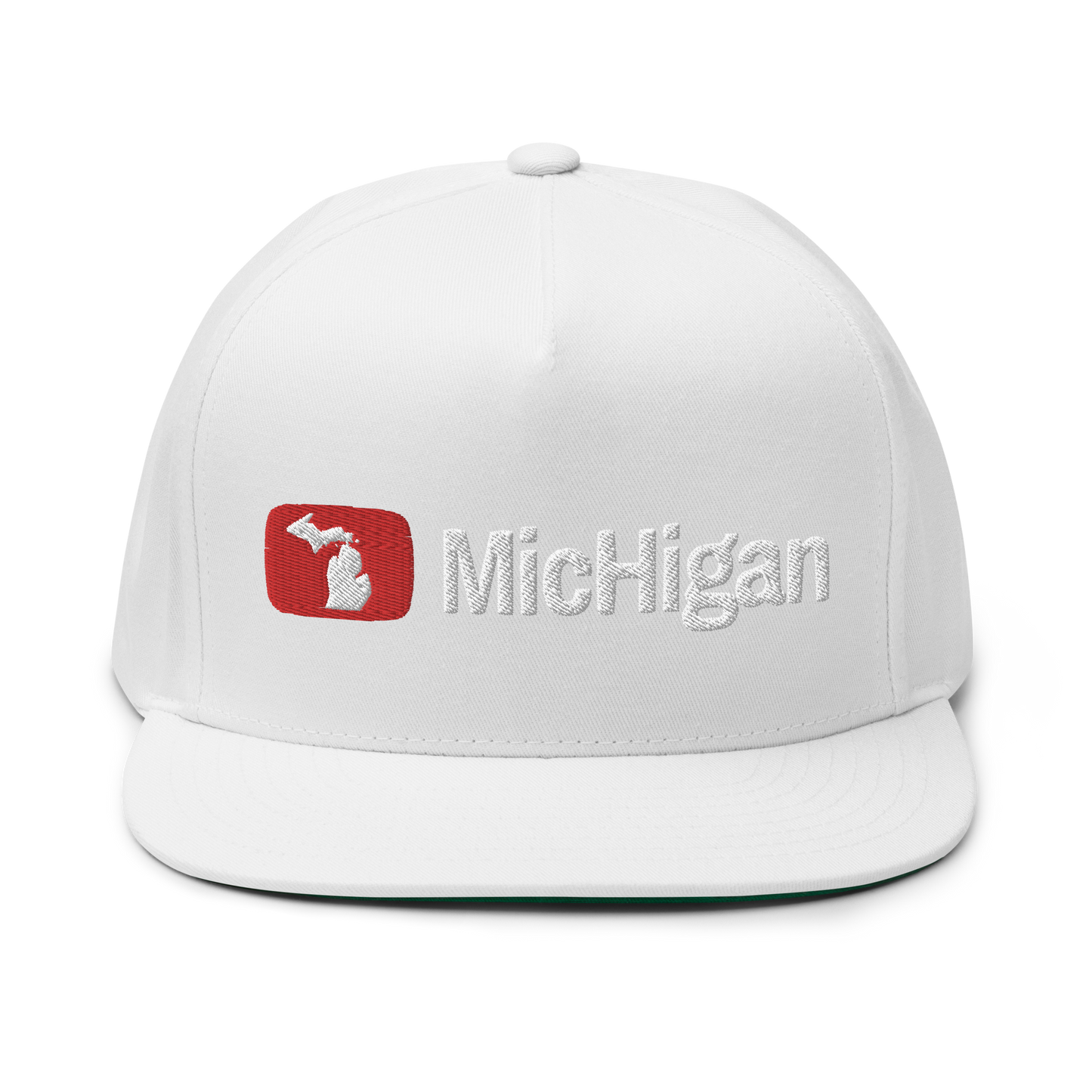 'Michigan' Flat Bill Snapback (Video Sharing Parody)