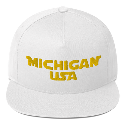 'Michigan USA' Flat Bill Snapback (Epic Sci-Fi Parody)